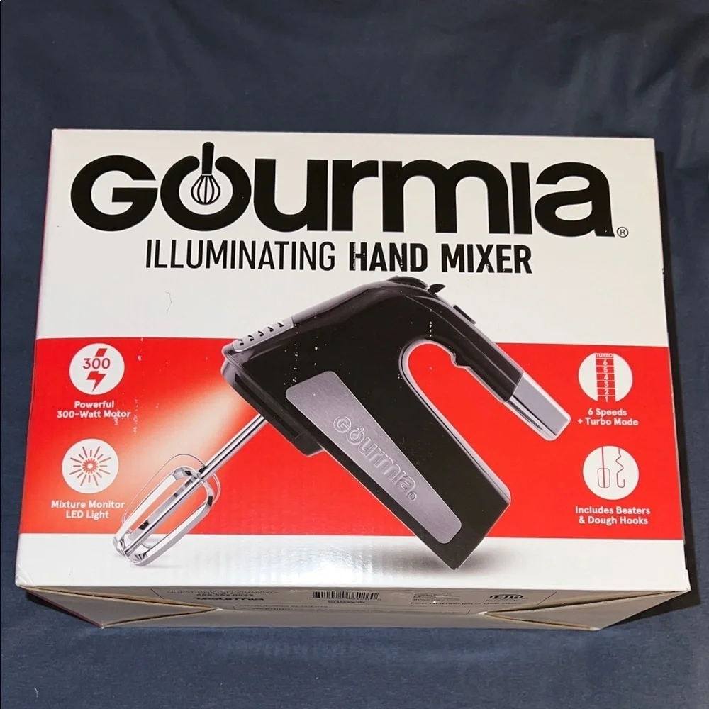 Gourmia Illuminating Hand Mixer